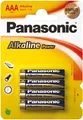 Produktbild: 1x4 Panasonic Alkaline Power Micro AAA LR03