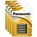 Produktbild: PANASONIC 4 Blisterpackungen mit je 4 Alkaline-Batterien Power Bronze LR03 AAA 1,5 V
