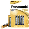 Produktbild: NEU Panasonic Alkaline Power AAA LR03 1 5V 4er Pack langlebige Batterien
