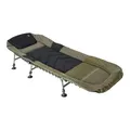 Produktbild: Q-TAC Karpfenliege Bedchair 6-Bein Anglerliege Deluxe Camping Feldbett
