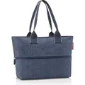 Produktbild: reisenthel shopper e1, Einkaufstasche, Herringbone Dark Blue, 12 L, RJ4113 - Violett
