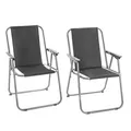Produktbild: Estexo - Campingstuhl Klappstuhl 2er Set Angel Angler Regie Strand Stuhl Faltbar Outdoor