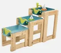 Produktbild: Playtive Wasser-Spieltische Kinder Spieltisch Wasserspielzeug Gartenspieltisch