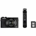 Produktbild: Canon PowerShot G7 X Mark III 20.1MP Kompaktkamera Schwarz Vlogger KIT NEU