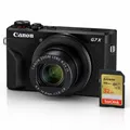 Produktbild: Canon PowerShot G7 X Mark III Schwarz Neu OVP inkl 32GB SanDisk Extreme SD Karte