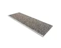 Produktbild: Floordirekt Stufenmatte Sicherheits-Stufenauflage, 2 Farben & 2 Größen, Treppenschutz, Rechteckig, mit Alu-Schiene