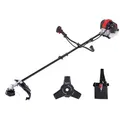 Produktbild: Scheppach Benzin-Freischneider PBC520 - 1,4, kW | 1,9 PS 2-Takt-Benzinmotor | Seilzugstarter | Motorsense & Rasentrimmer