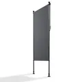 Produktbild: Senkrechtmarkise Klemmmarkise Sichtschutz Balkon Rollo 100 x 310 cm B-WARE