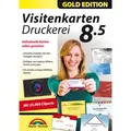 Produktbild: Markt + Technik Visitenkarten Druckerei 8.5 Gold Edition Download Code (1 User, 1 Geräte/User, unbegrenzt) (90810)