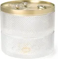 Produktbild: Umbra Tesora Schmuckbox – Zweistöckig, Messing/Glas, modern & elegant, neu