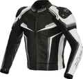 Produktbild: Büse Mille Motorrad Lederjacke, schwarz/weiß, 110