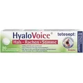Produktbild: TETESEPT HyaloVoice Hals Rachen Stimme Lutschtabl. 20 St
