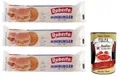 Produktbild: 3x Roberto Miniburger Brot,Packung mit 200g, Jede Packung enthält 8 Miniburger + Italian Gourmet Polpa di Pomodoro 400g Dose