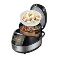 Produktbild: TurboTronic TT-DMC22 Multikocher | 5L Kapazität | 15 Programme | 860W Elektrischer Schon- und Dampfgarer & Reiskocher | Automatische Warmhaltefunktion | Multivarka | Digitale Kochmaschine