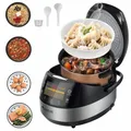 Produktbild: B-Ware TurboTronic Multikocher DMC22 neues 2024 Modell 5L mit Dampfgarer.860W