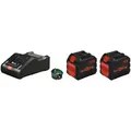 Produktbild: Bosch Akku Starter-set: 2 X Procore 18 Volt 12,0 Ah Gal 18v-160 C Und Gcy 30-4