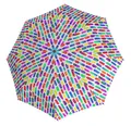 Produktbild: Knirps A.200 Medium Duomatic Regenschirm Create Crystal weiß bunt Neu