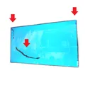 Produktbild: Samsung Crystal UHD 4K U80F 43 Zoll LED Fernseher Displaybruch fehlt Fuss