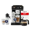 Produktbild: De’Longhi Eletta Explore - Perfetto Kaffeevollautomat mit LatteCrema-Milchaufschäumer, 40 Getränke auf Knopfdruck, farbiges Touch-Display, Dunkelgrau (ECAM452.57.G)