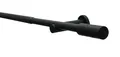 Produktbild: Gardinia Gardinenstangen-Set Kreta Ø 16/19 mm Schwarz-Matt 120–210 cm Neu