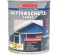 Produktbild: Wilckens Farben Wetterschutzfarbe, seidenglänzend, Schwedenrot, 750 ml