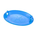 Produktbild: Riesen Rutscher Bob Schlitten Kinderschlitten Schneegleiter blau Kinder Handgrif