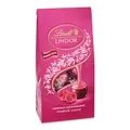 Produktbild: Lindt Schokolade LINDOR Kugeln Himbeere | 137 g Beutel | ca. 10 Kugeln Vollmilchschokolade mit zartschmelzender Himbeer-Füllung | Pralinen-Geschenk | Schokoladen-Geschenk