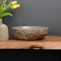 Produktbild: Schale aus Naturstein ca. 30 cm Dekoration Flussstein Steinschale wohnfreuden