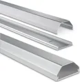 Produktbild: Hama Alu-Kabelkanal eckig 110 x 5 2.6 cm Silber - Alu-Kabelkanal - eckig - 110 x 5 x 2,6 cm - Silber (00220986)