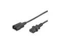 Produktbild: MUSIC STORE Audio-Kabel, 1m Verlängerung, Kaltgeräte-Kabel