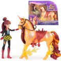 Produktbild: Unicorn Academy Valentina und Einhorn Cinder (mit echter Mähne und Schweif sowie Bürste) (6072677)
