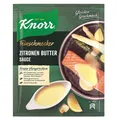 Produktbild: Zitronen Butter Sauce 250 ml Knorr, ohne Geschmacksverstärker, helle Soße
