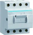 Produktbild: Hager Kompaktschalter SH463N | Ausschalter 4-polig 63A | 400V AC | 3,5TE | Knebel grau | IP20 | VDE