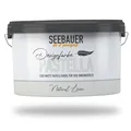 Produktbild: SEEBAUER diy Pastellfarbe PASTELLA Grau 2,5L (Natural Linen) Edelmatte Wandfarbe Hellgrau - Innenfarbe sehr hohe Deckkraft - Matt, Abwaschbar und Tropffrei