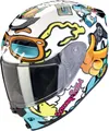 Produktbild: Scorpion Exo-JNR Air Fun Kinder Helm, weiß/gelb/blau, Y/M (50/51)