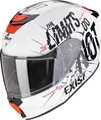 Produktbild: SCORPION EXO-JNR FUN weiß-blau Kinder-Motorradhelm ECE 22.06 Gr. M 50/51