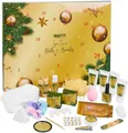 Produktbild: BRUBAKER Adventskalender XXL Beauty Adventskalender - Gold - 24 x Körperpflege & Spa (24-tlg), Wellness Weihnachtskalender für Frauen und Mädchen