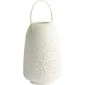 Produktbild: Uyuni Ceramic Lantern 15x24cm weiß