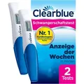 Produktbild: Clearblue Schwangerschaftstest mit Wochenbestimmung 2 St