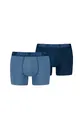 Produktbild: PUMA Boxer Boxershorts Men Herren Everyday Unterhose Unterwäsche 2er Pack, Farbe:007 - Denim, Bekleidungsgröße:L