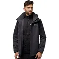 Produktbild: Jack Wolfskin 3-in-1-Funktionsjacke ROMBERG 3IN1 JKT M grau M (50)