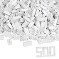 Produktbild: Simba-Blox 104118930 weiße Bausteine, ab 3 Jahre, 500 Teile