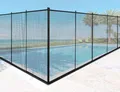 Produktbild: Poolzaun Gartenzaun, Sicherheitszaun für Pool Teich,faltbar, Teichzaun 3,60x1,25M, Shutzzau Garten Zaun mit Zubehöre, Schwarz