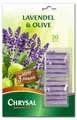 Produktbild: CHRYSAL Lavendel & Olive Düngestäbchen, 20 Stäbchen