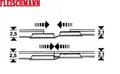Produktbild: Fleischmann H0 6437 Übergangs-Schienenverbinder Profi-Gleis (20 Stück) NEU + OVP
