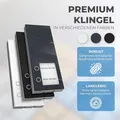 Produktbild: Doorline Slim DECT deuropener met deurintercom voor 2-familiehuis, antraciet (DECT ULE) (150725)