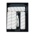 Produktbild: Harris 102012009 Seriously Good Farbrollen-Set für Wände und Decken, 23 cm, enthält 1 x Rollenbügel (23 cm), 4 x Farbwalzen mit mittellangem Flor (23 cm) & Farbwanne (23 cm)