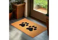 Produktbild: BRUBAKER Fußmatte Pfoten - 45 x 75 cm Hunde und Katzen - Fußmatte für Außen und Innen, Türvorleger für Hundebesitzer & Katzenbesitzer, Höhe: 15 mm, Schmutzfangmatte aus 100% Kokos - Wetterfest & Rutschfest