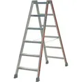 Produktbild: Stufenstehleiter beids 2x3 Stufen AH 1,69m