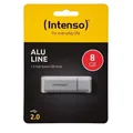 Produktbild: Intenso USB 2.0 Stick 8GB Alu 3521462 si USB-Sticks USB